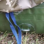 The tent and floater connection point.